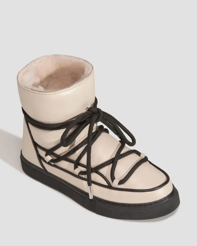 Stivali da neve INUIKII FULL LEATHER PASTELLE