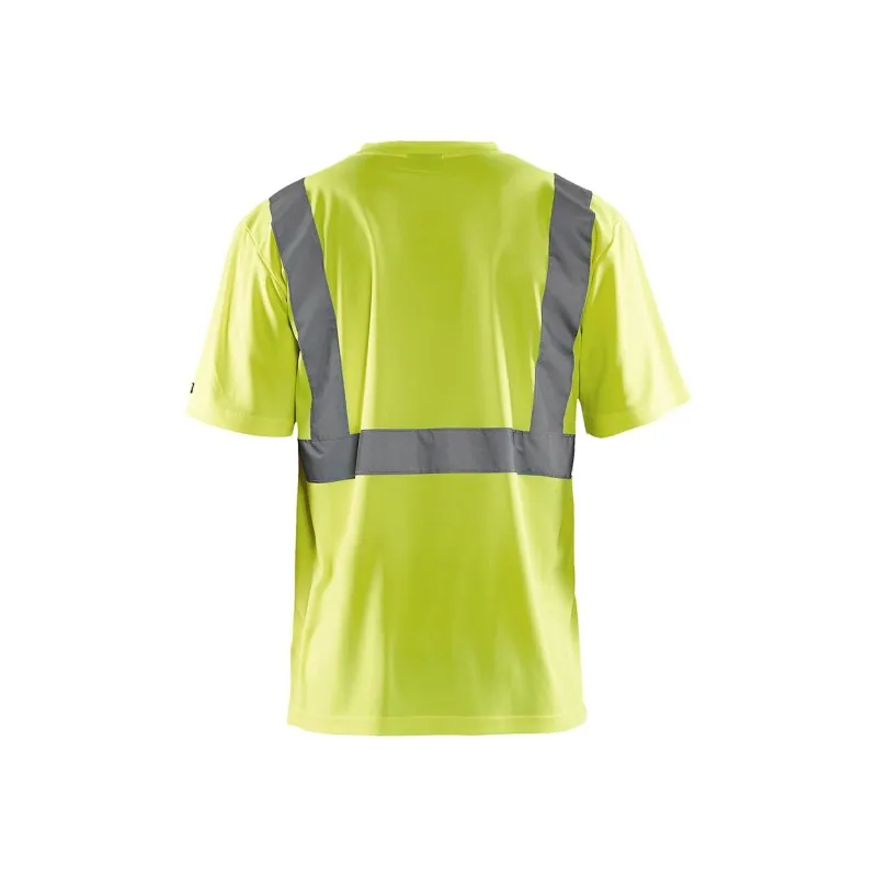 T-Shirt da Lavoro Alta Visibilità Blaklader scollo a V maniche corte 331310093300L