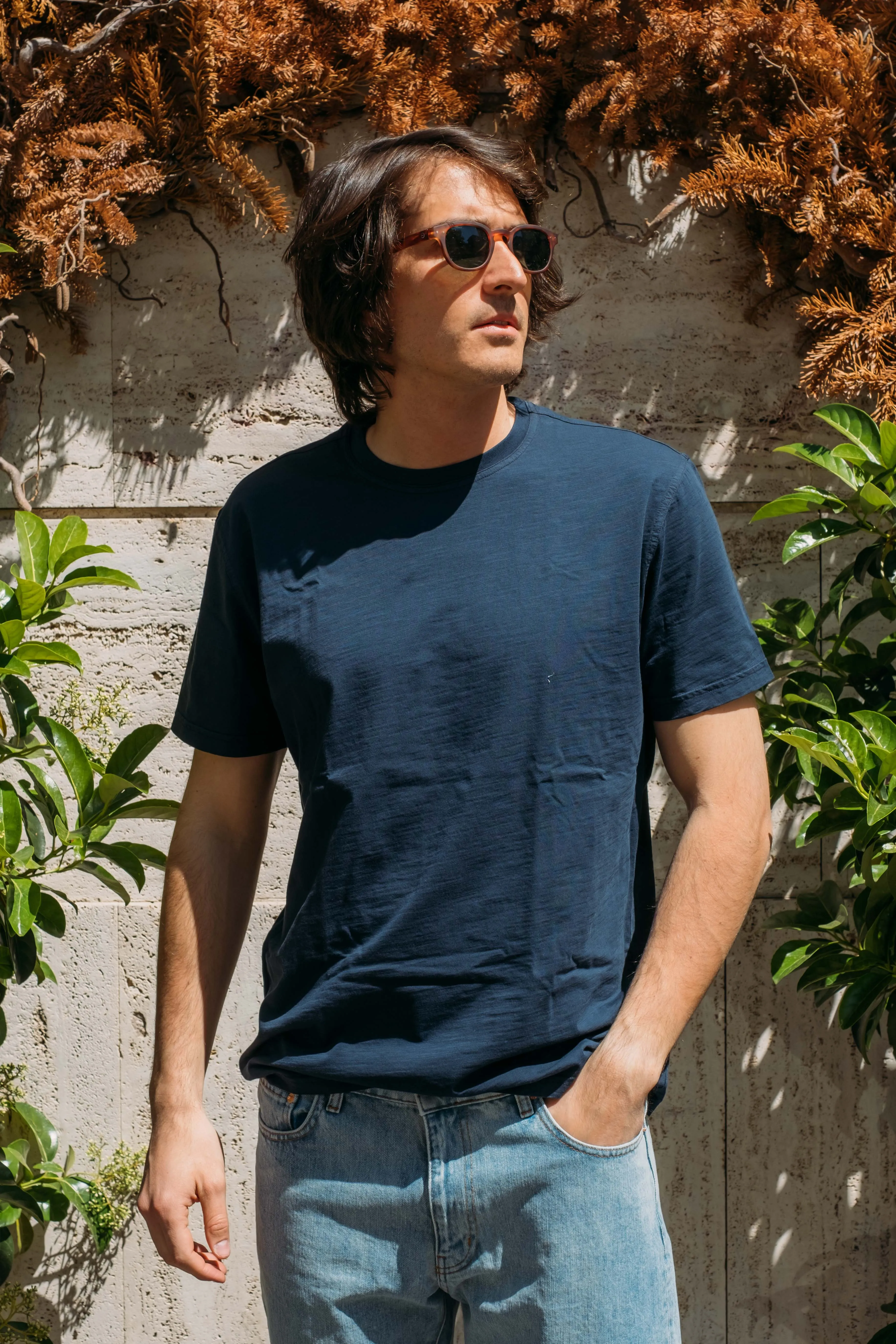 T-shirt Fiammata Navy