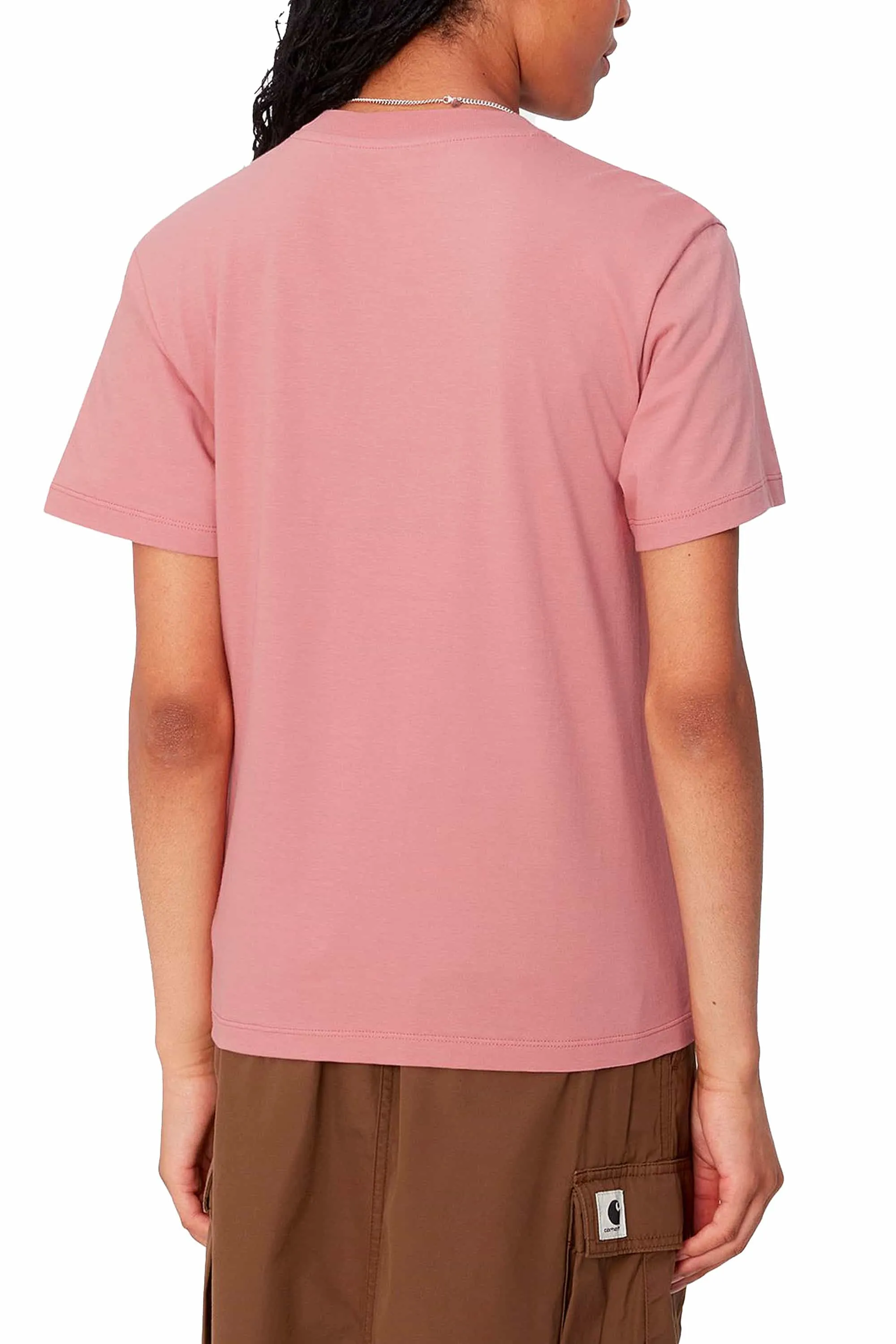         T-SHIRT MANICA CORTA W' S/S SCRIPT EMBROIDERY T-SHIRT