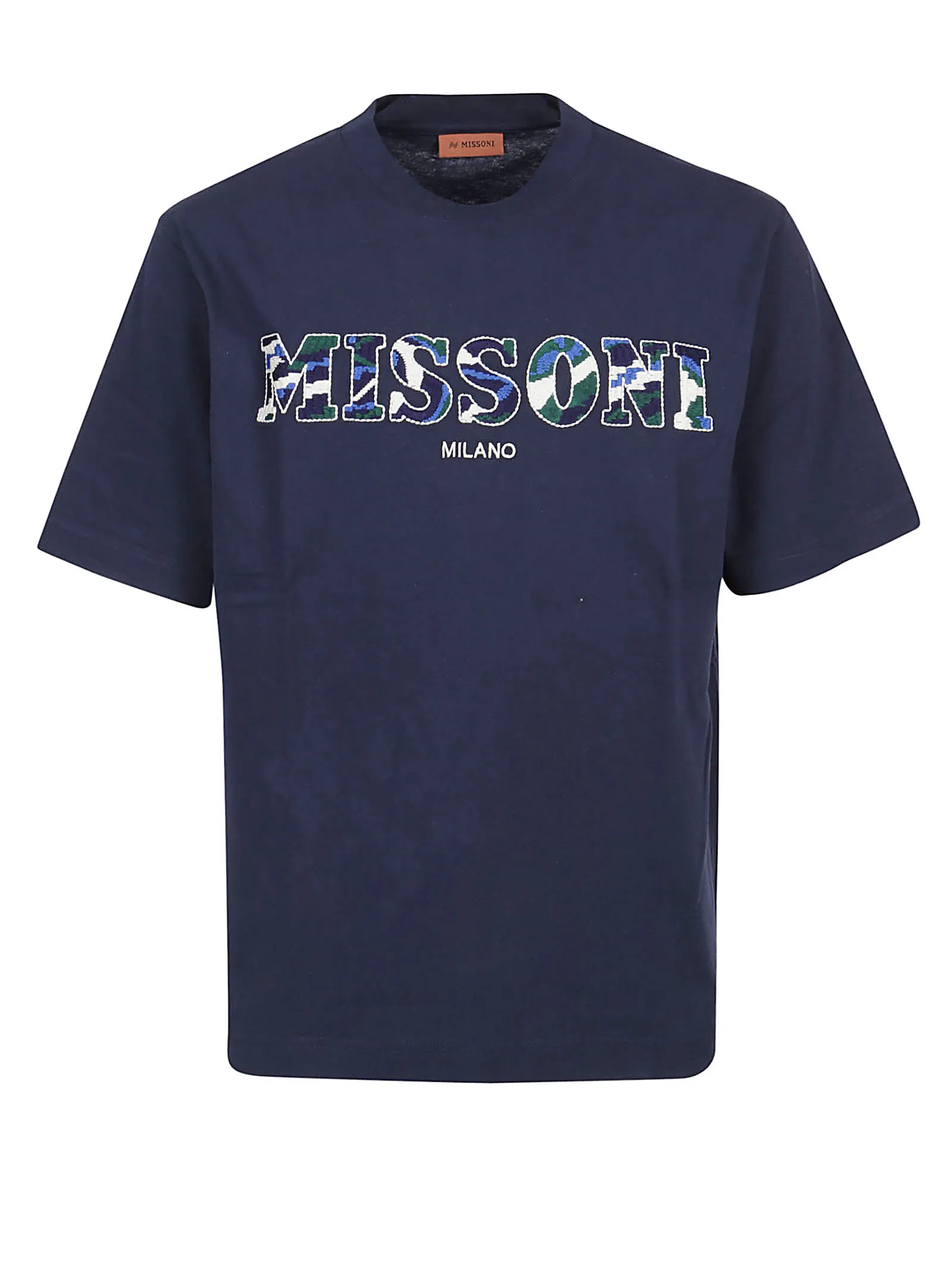 T-SHIRT  SCRITTA LOGO MISSONI  UOMO US22WL02BJ00B8S724S
