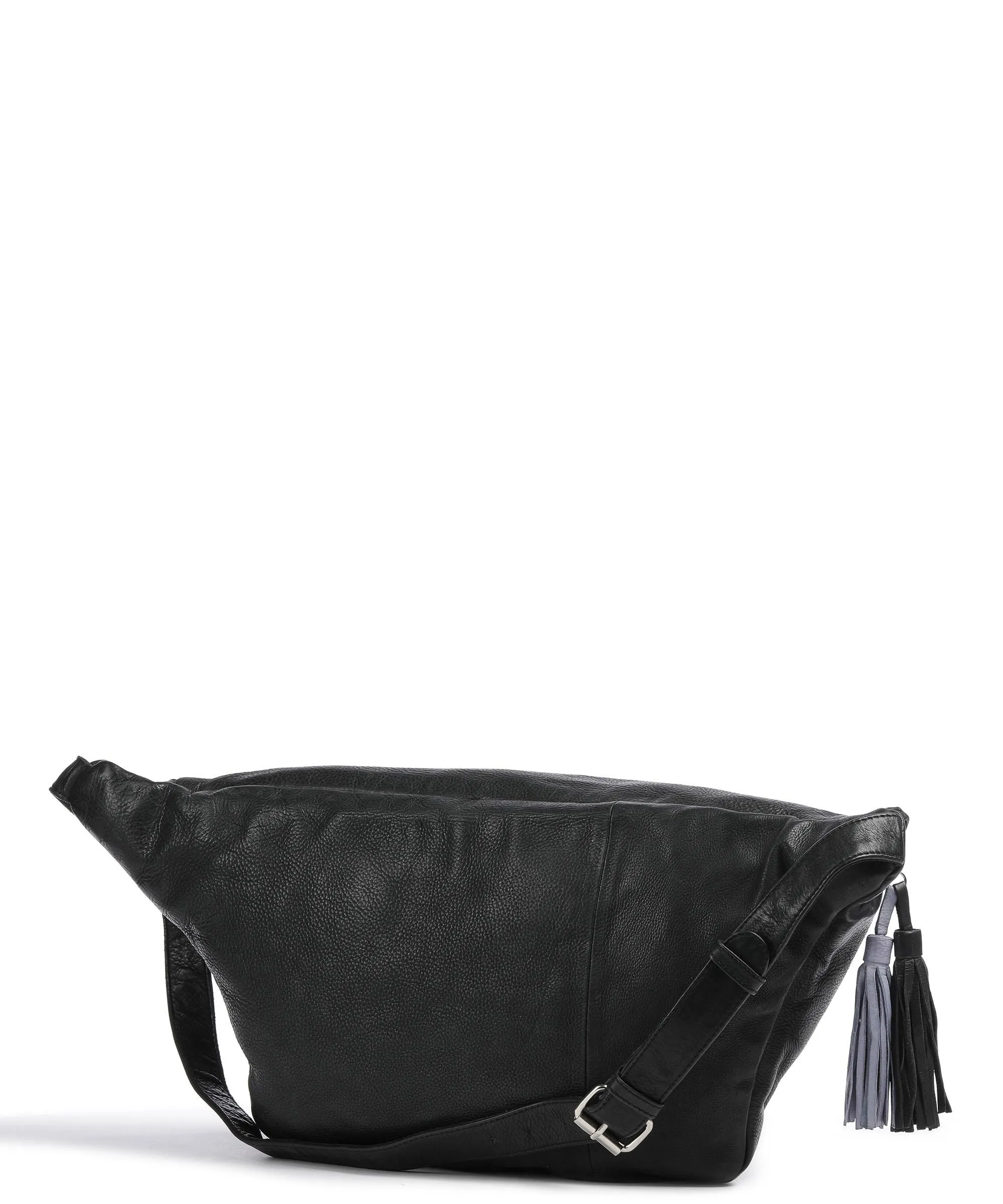  Taschendieb Wien Domgasse 5 Borsa sling morbida pelle bovina nero  