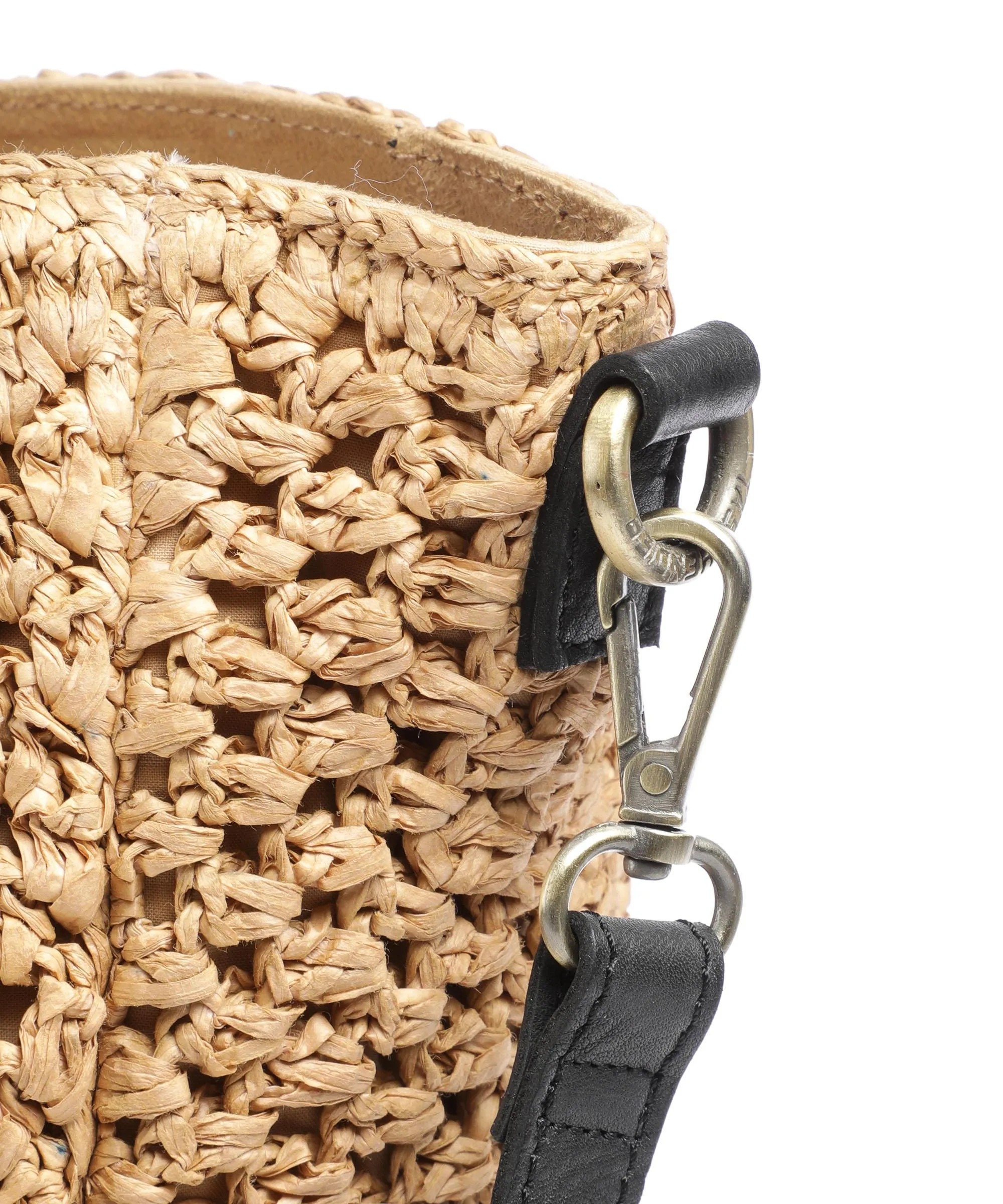  Taschendieb Wien Strandgasse 2 Borsa shopper libro natura/nero  