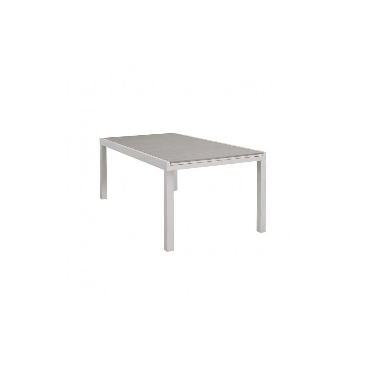 Tavolo da esterno allungabile in alluminio Pental 180/240cm X 100cm Tortora