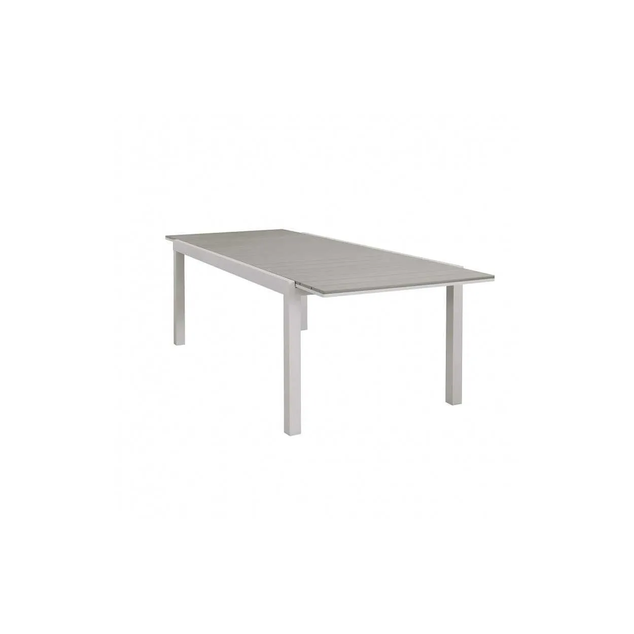 Tavolo da esterno allungabile in alluminio Pental 180/240cm X 100cm Tortora