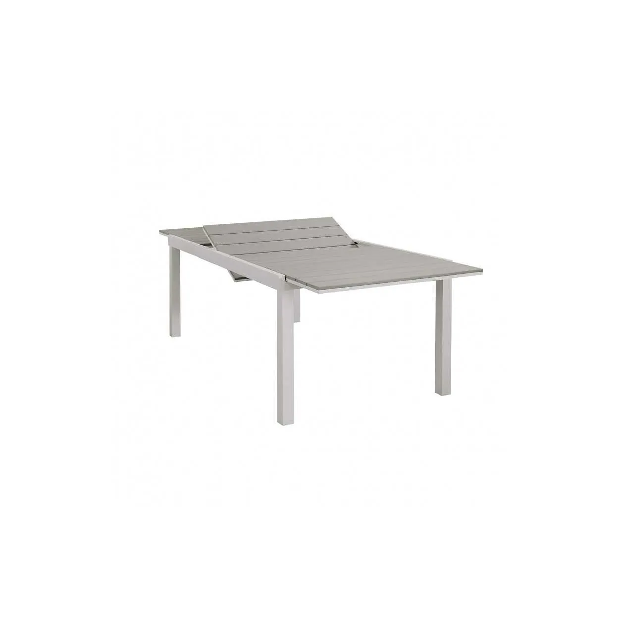 Tavolo da esterno allungabile in alluminio Pental 180/240cm X 100cm Tortora