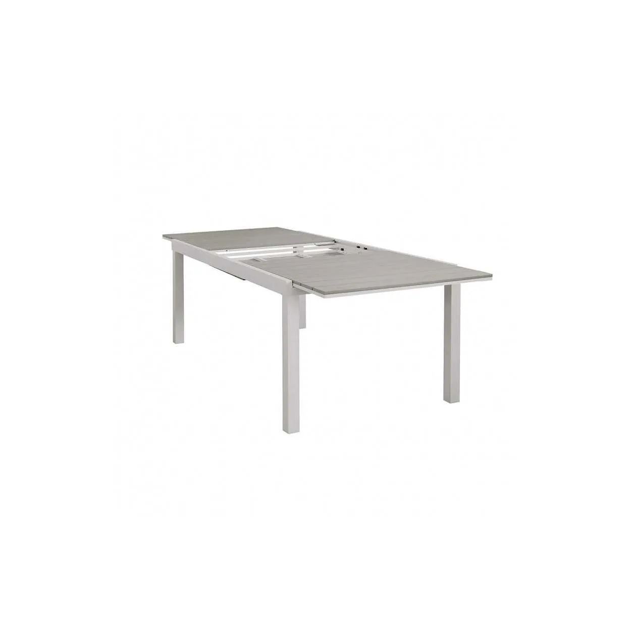Tavolo da esterno allungabile in alluminio Pental 180/240cm X 100cm Tortora