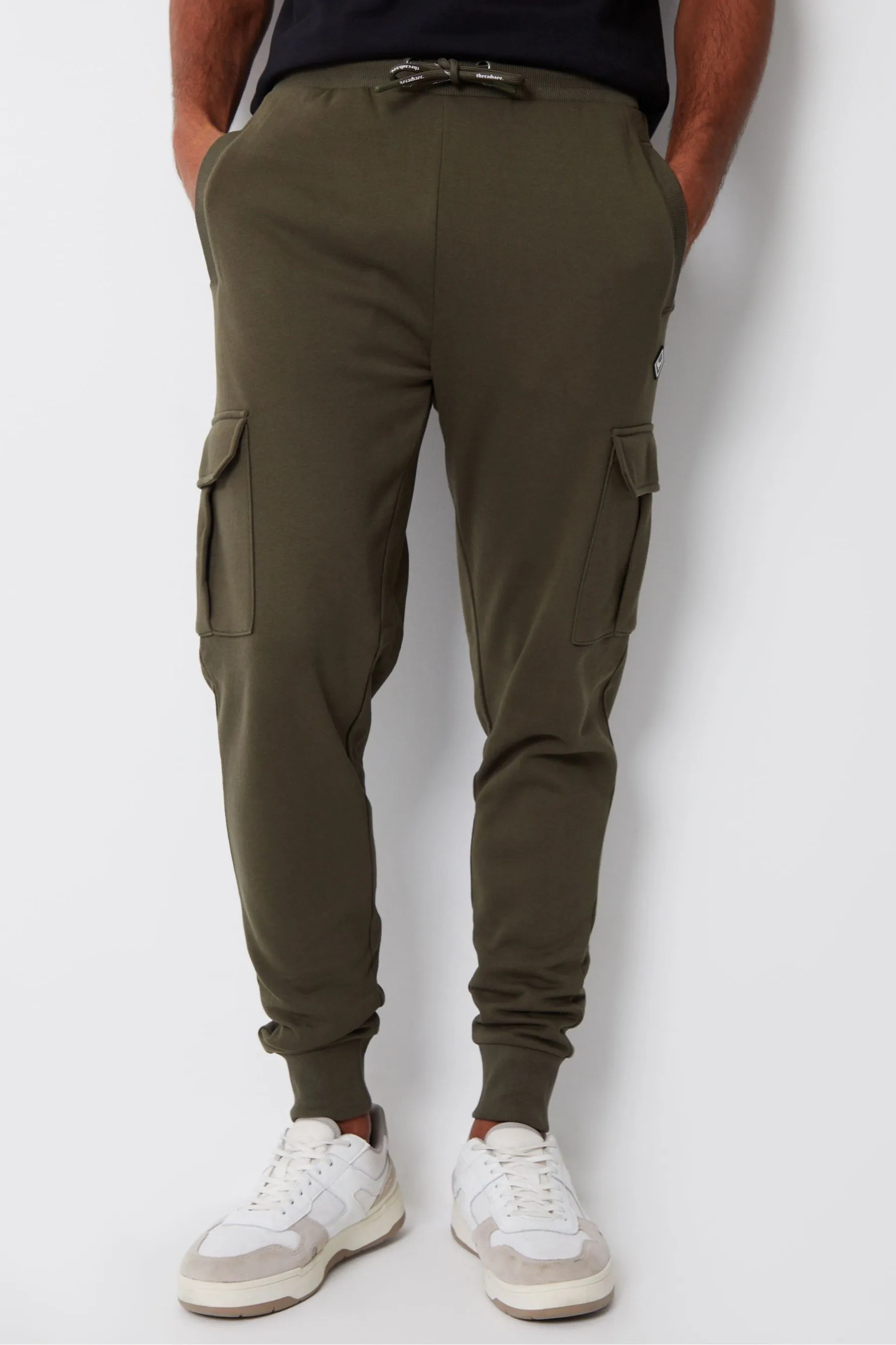 Threadbare - Pantaloni da jogging modello cargo    