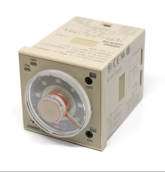 Timer Relay Omron, intervallo 0.05 s→ 30h, Guida DIN