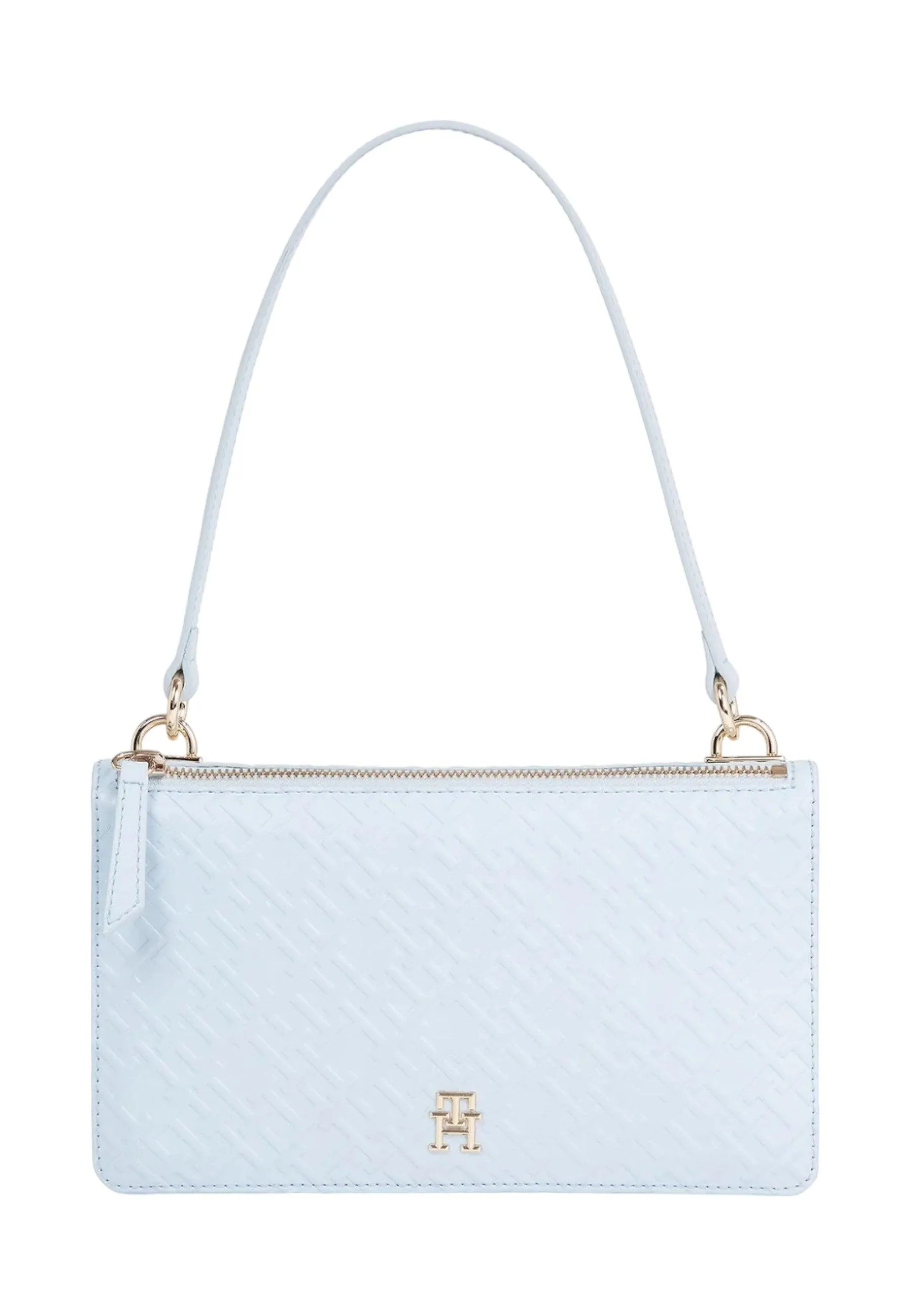 TOMMY HILFIGER Refined Shoulder Borsa Donna Azzurro AW0AW15975