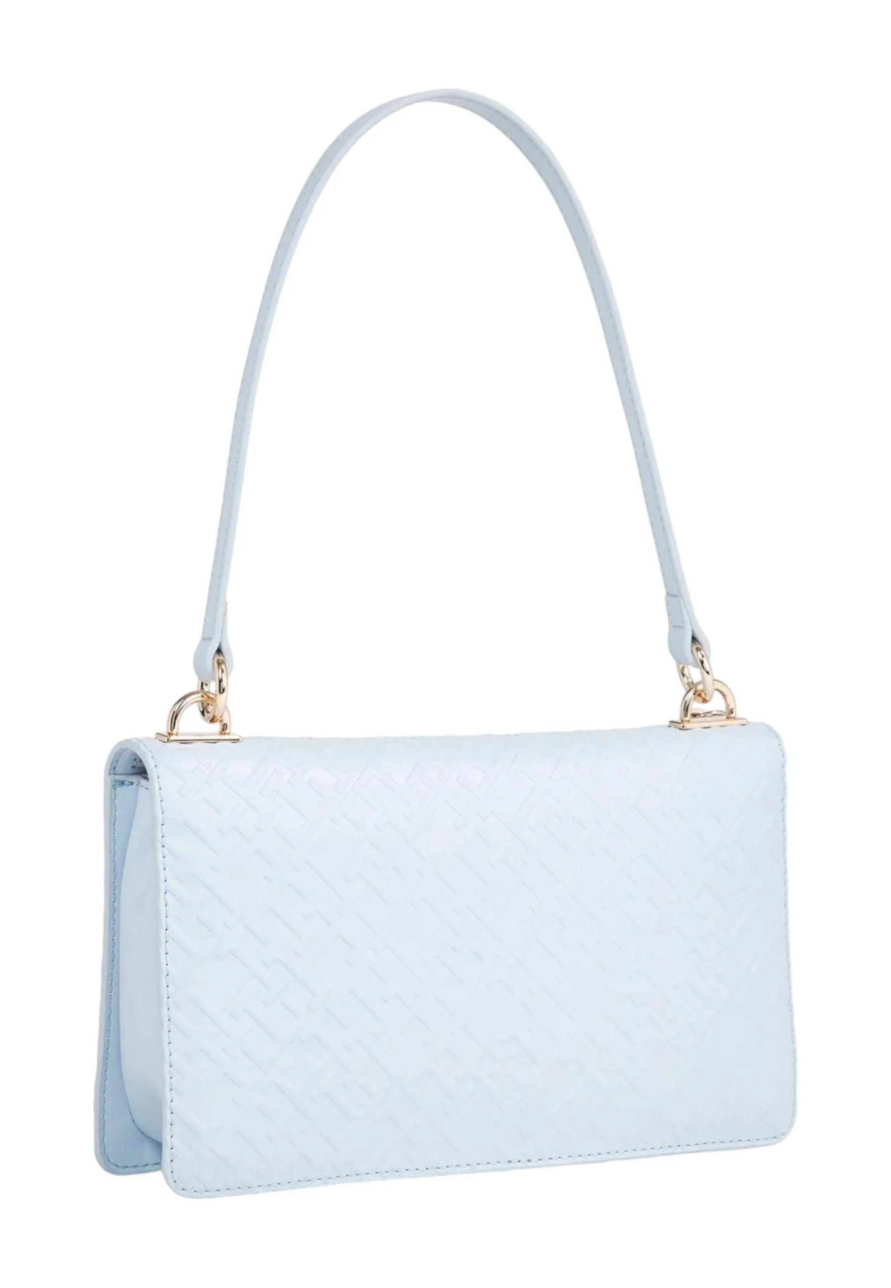 TOMMY HILFIGER Refined Shoulder Borsa Donna Azzurro AW0AW15975