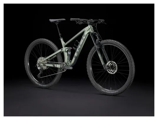 Trek Top Fuel 5 MTB a sospensione totale Shimano Deore 12S 29'' Verde Lichene 2024