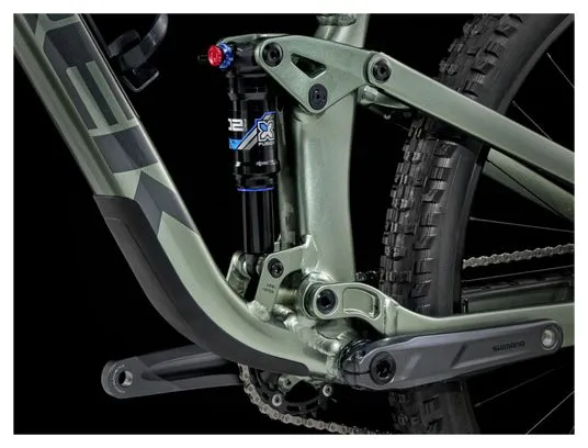 Trek Top Fuel 5 MTB a sospensione totale Shimano Deore 12S 29'' Verde Lichene 2024