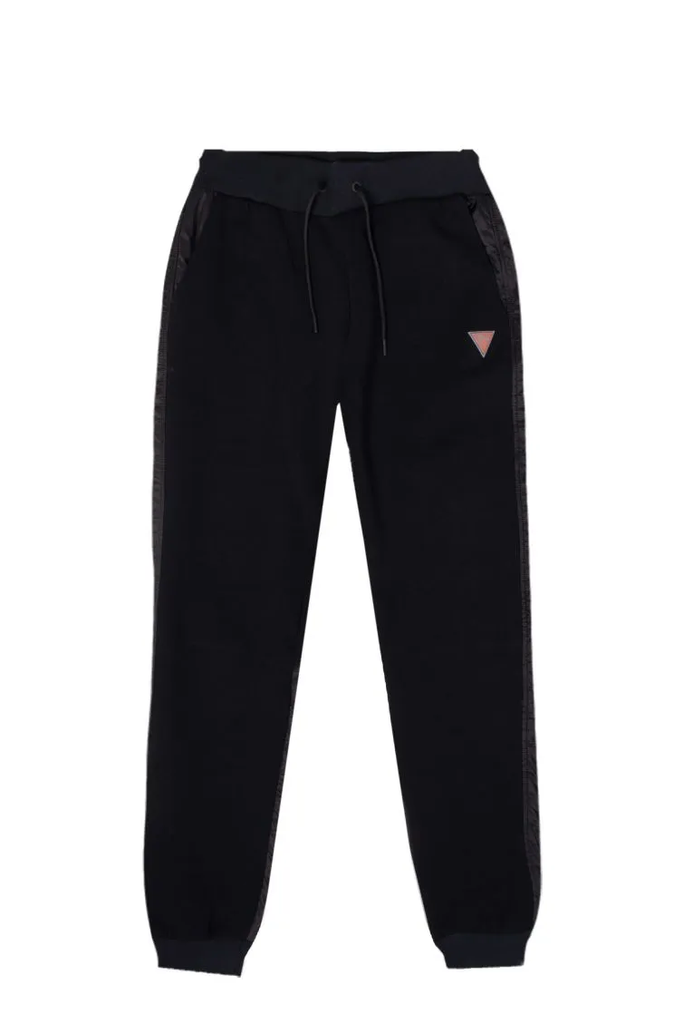 TUTA UOMO GUESS ACTIVEWEAR JET BLACK-JBLK