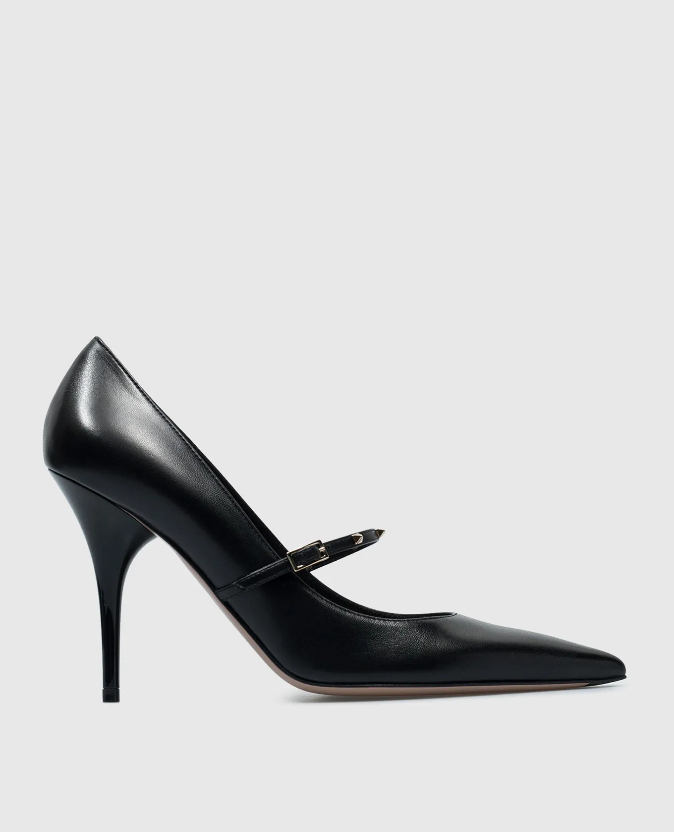 Valentino Décolleté Mary Jane in pelle nera 5W2S0JV0SBQ