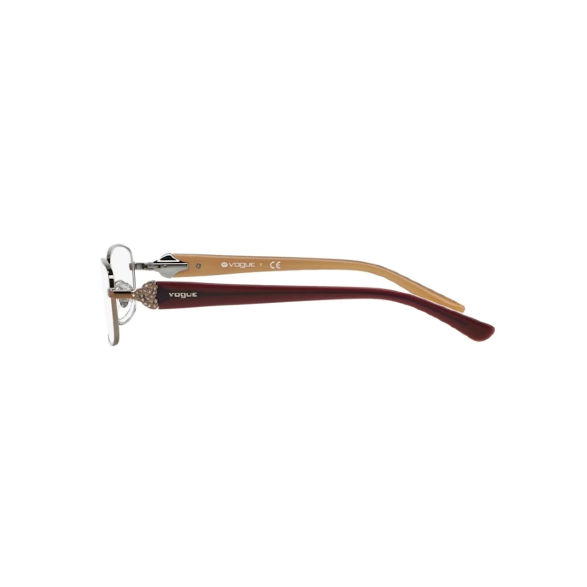   Vogue VO 3845B - 896 Marrone / Rosa | Occhiale Da Vista Donna 