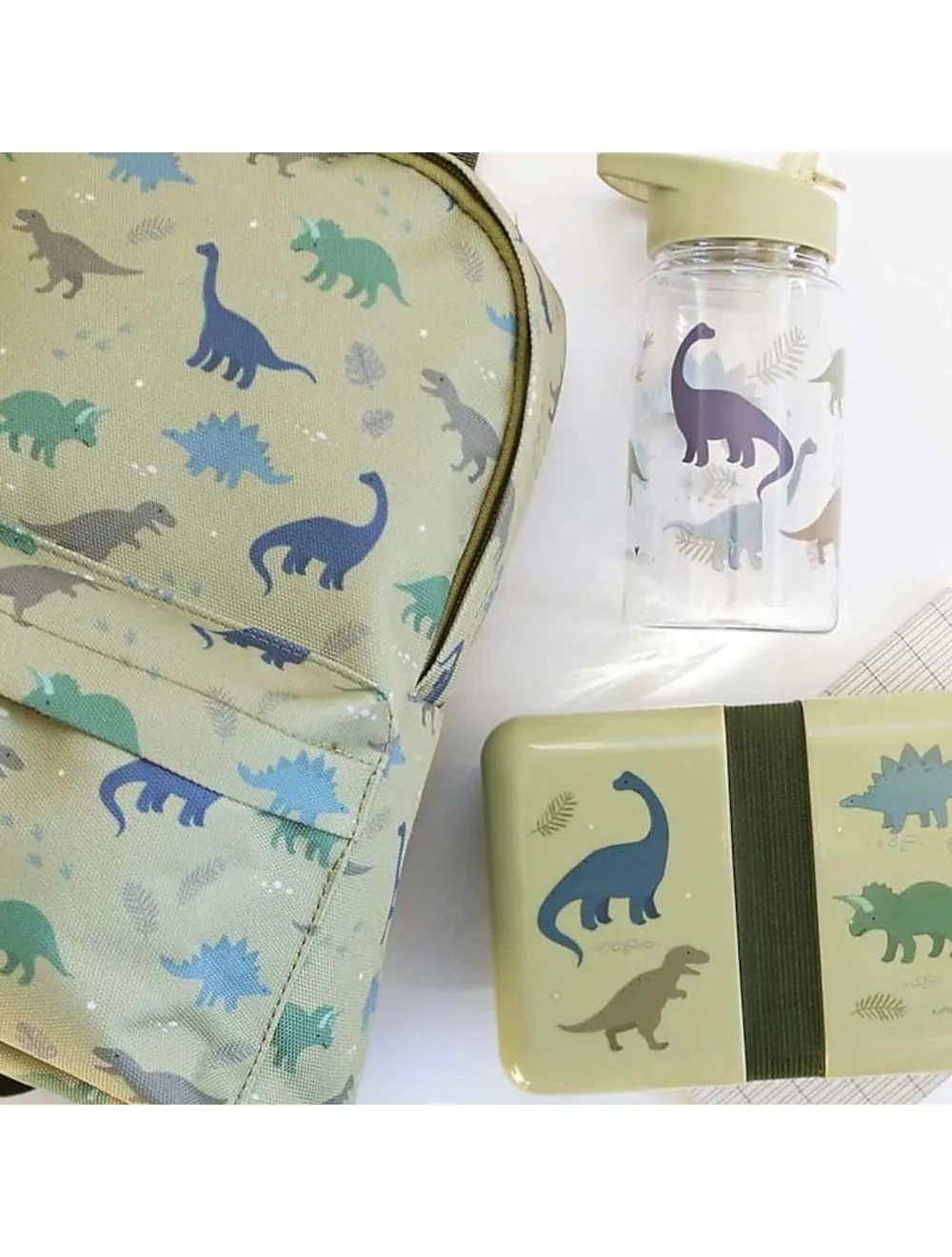  ZAINETTO DINOSAURI - A LITTLE LOVELY COMPANY - VERDE 