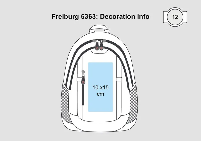 Zaino per laptop di Friburgo