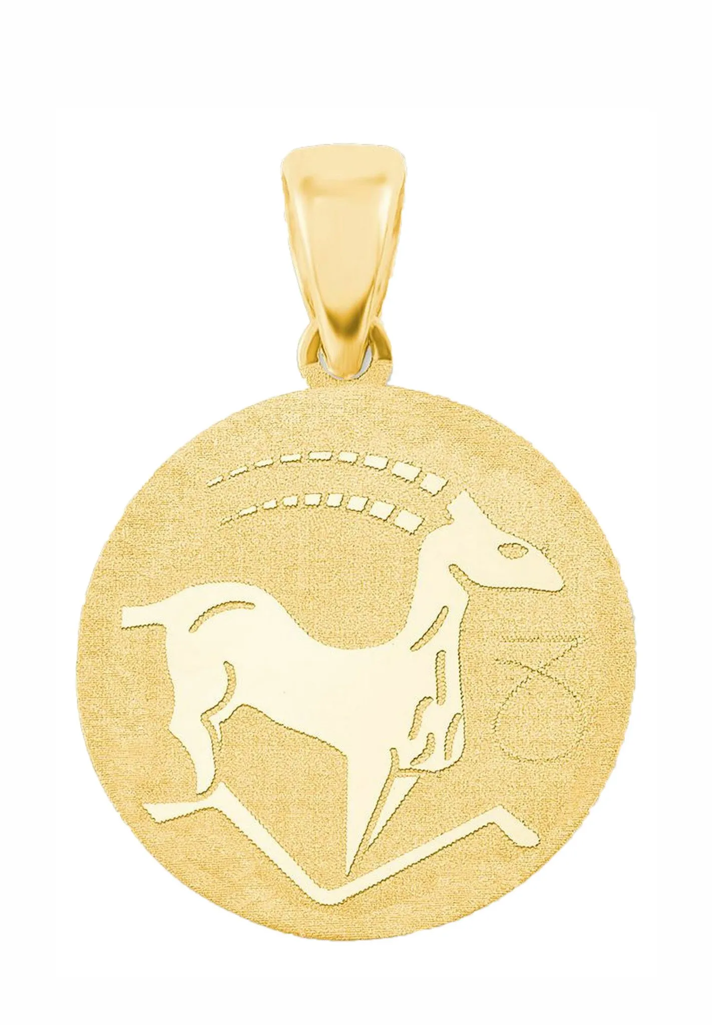 ZODIAC SIGN CAPRICORN STEINBOCK - Ciondolo